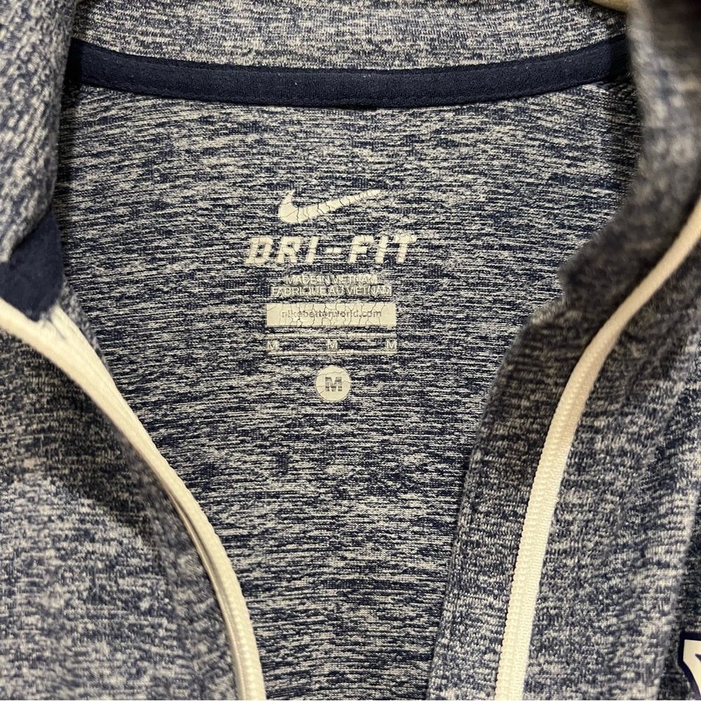 NIKE Villanova Dri-Fit Heathered Element 1/2 Zip Womens Size Medium - Picture 6 of 8